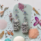 Multicolor Jhumkas