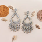 Oxidized Mirror Danglers
