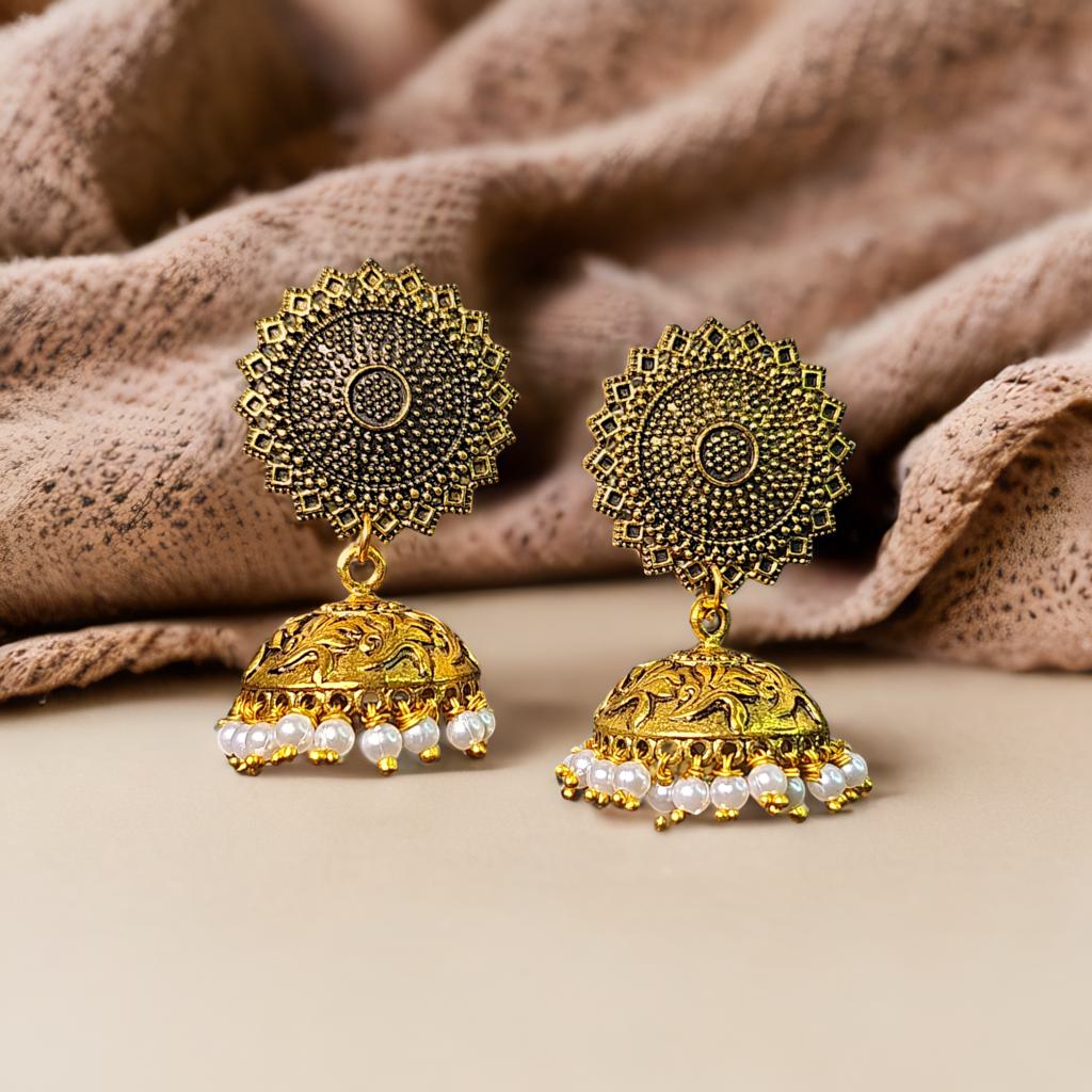 Mandala Jhumkas