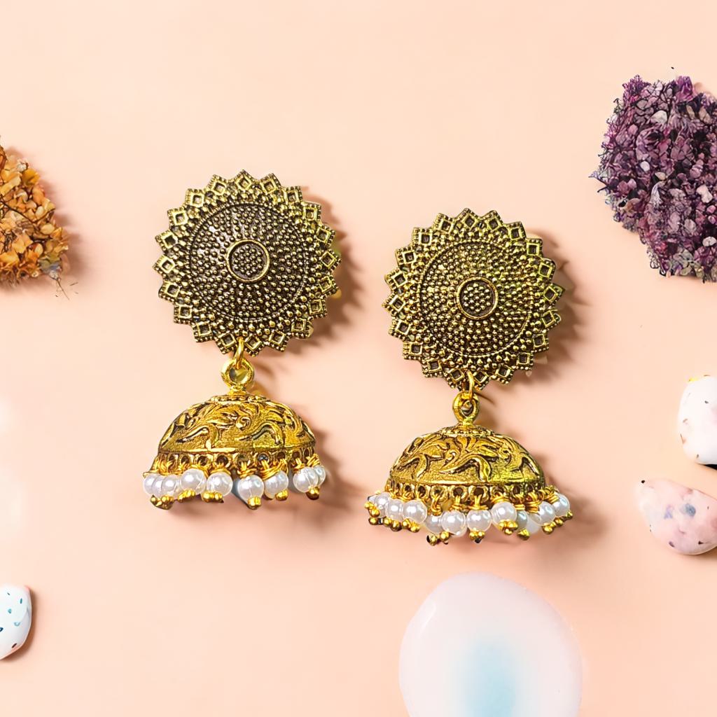 Mandala Jhumkas