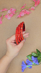 Glass Stone Bangles