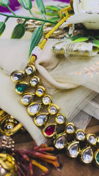 Multicolor Kundan Choker Set