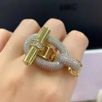 Zirconia Knot Ring
