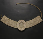 Oval Crystal Choker