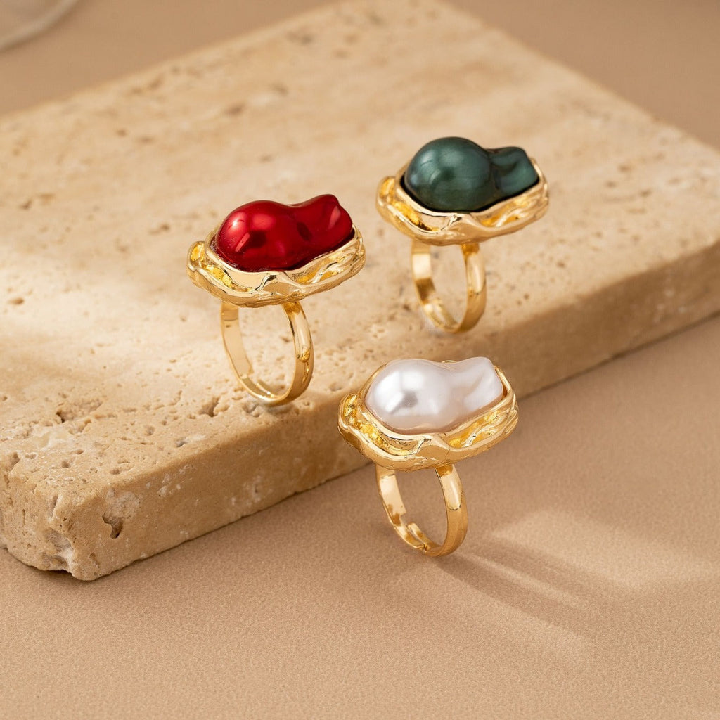 Chromatic Trio Rings - Set of 3