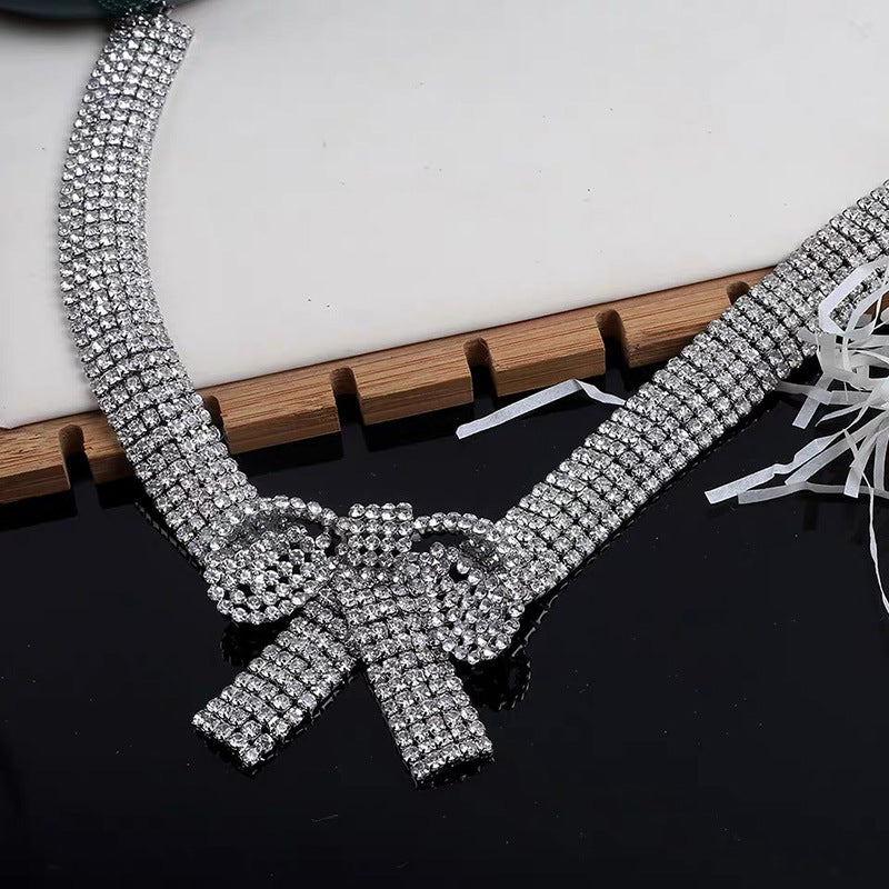 Shine On Bow Necklace