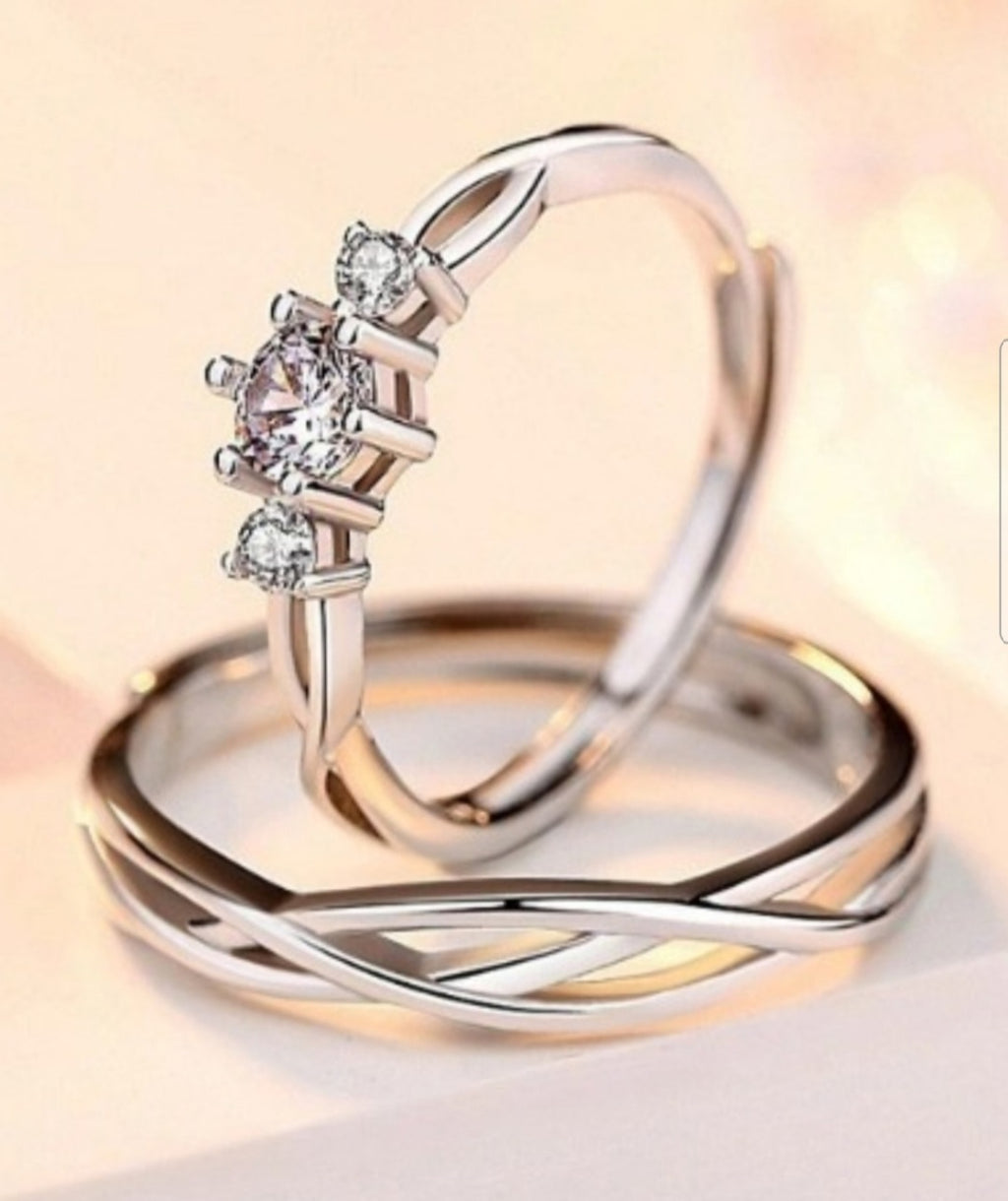 Entangled Couple Rings