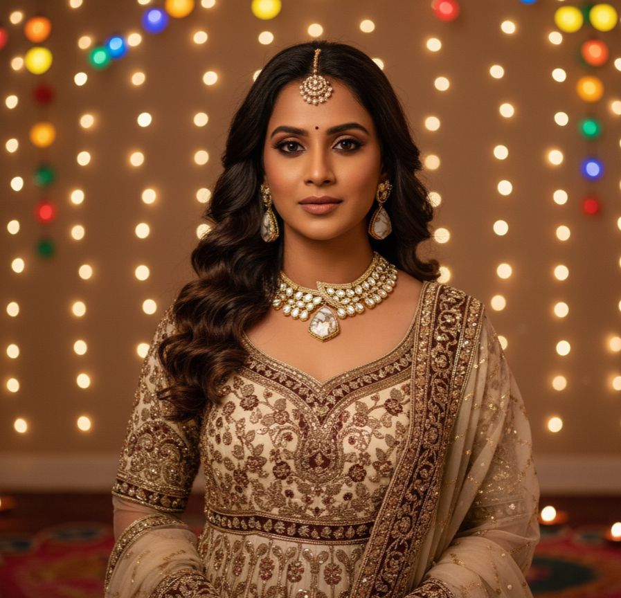 Leafy Kundan Choker Set 1.0