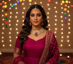 Leafy Kundan Choker Set
