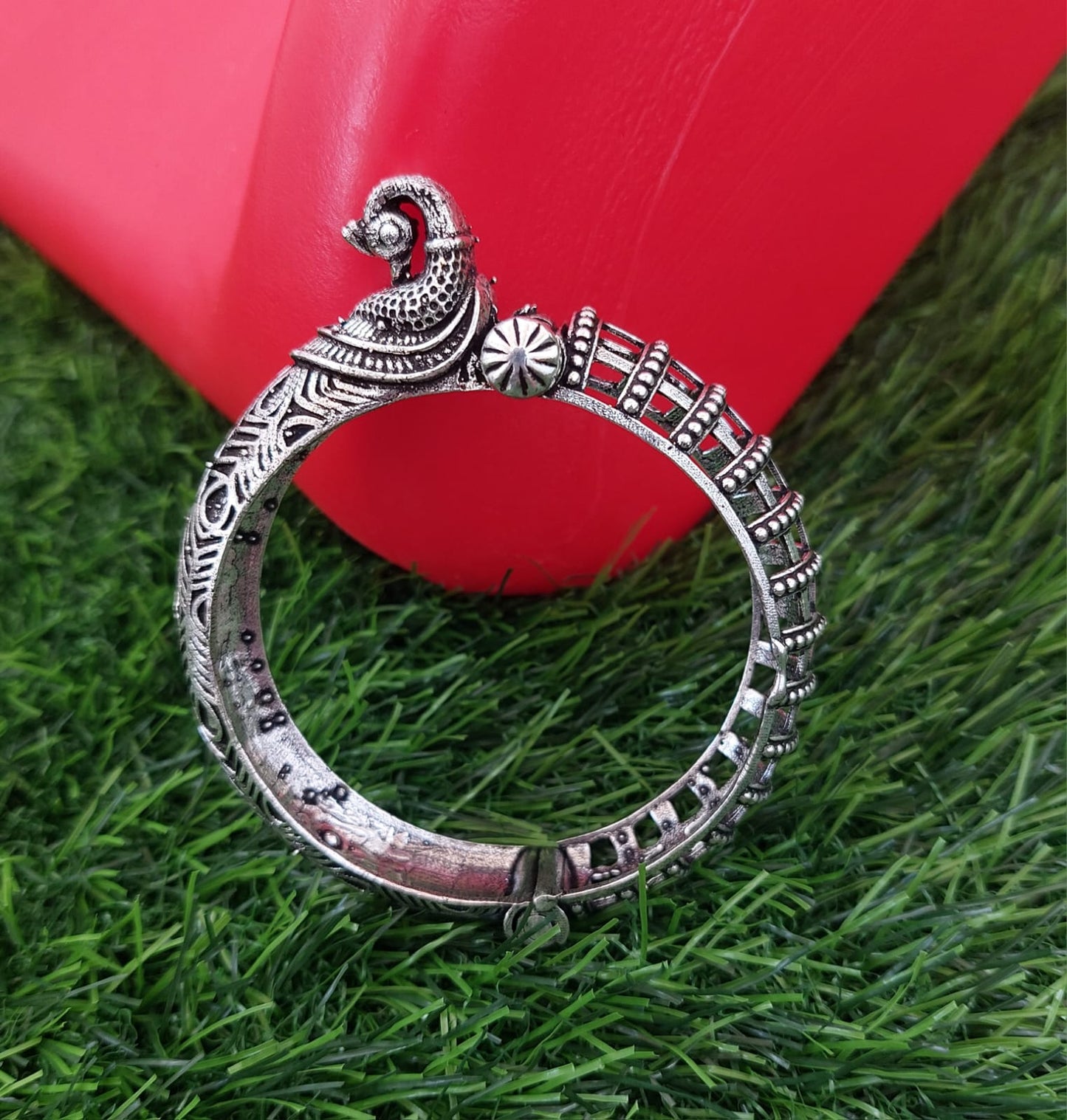 Mayur Oxidised Kada