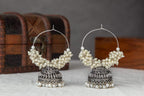 Chanbali Bead Jhumkas