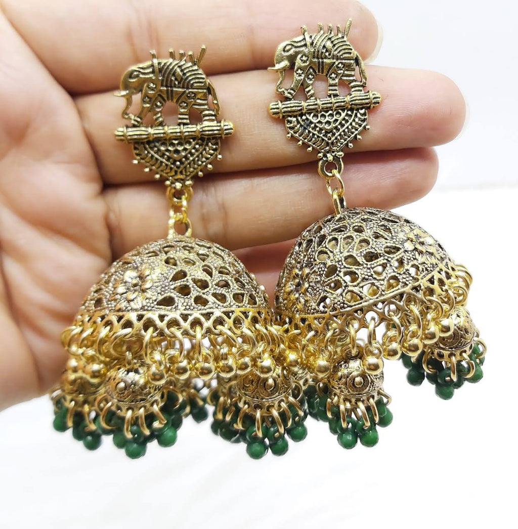 Elephant Jhumkas